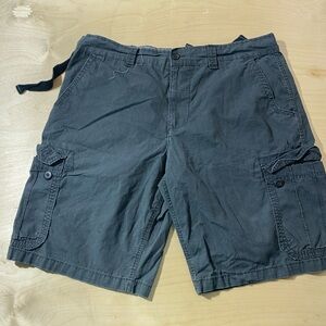 OP Men's Gray Cargo Shorts 42 (MQ)